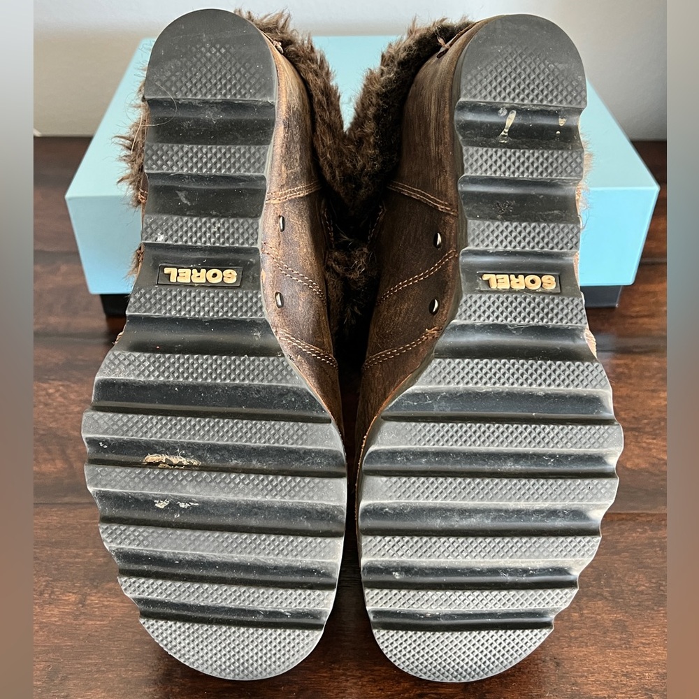 Sorel Joan of Arctic Wedge Ankle Boots~7.5 - Picture 5 of 6